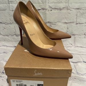 So Kate 120 mm Pumps - Patent calf leather - Nude